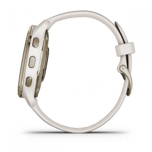 Garmin Venu SQ 2. Cream Gold avec bracelet blanc Cream Gold